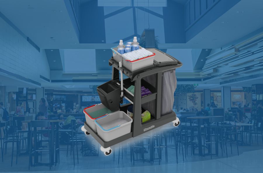 Imagem para a categoria [Numatic] Trolleys de Limpeza